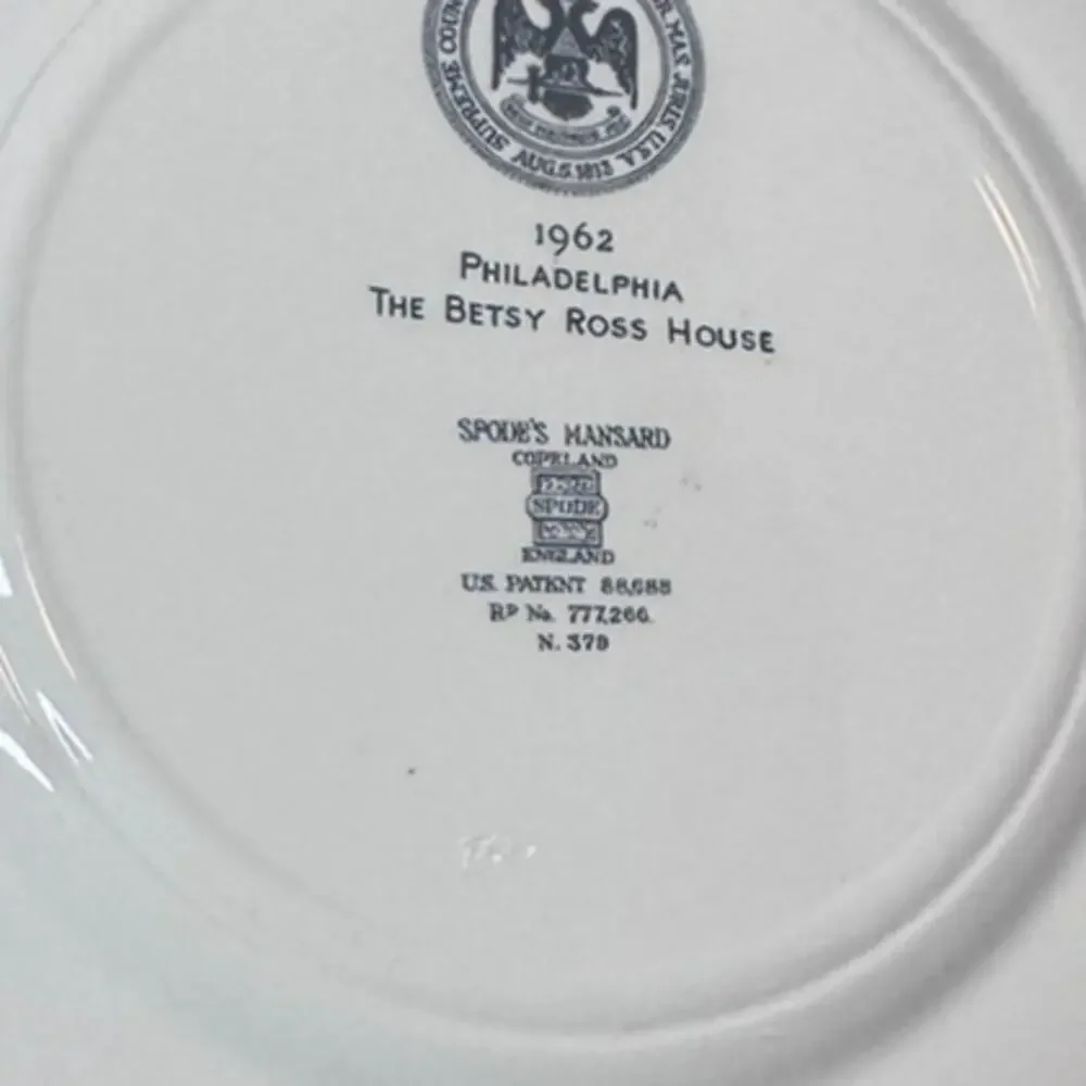 Copeland Spode Mansard set of 4‎ plates - 
